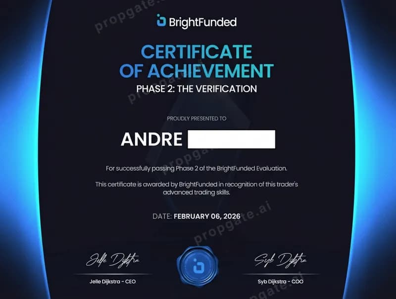 Challenge certificate