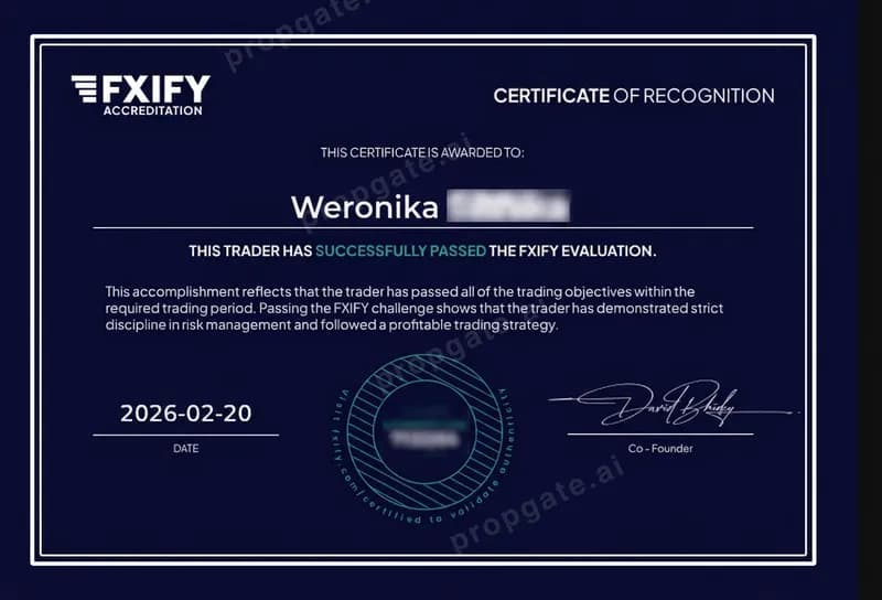 Challenge certificate