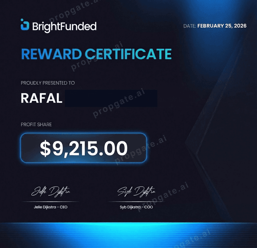 $9,215.00 payout